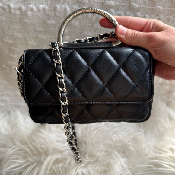 French Connection Black Crossbody Bag - Picture 4 of 5